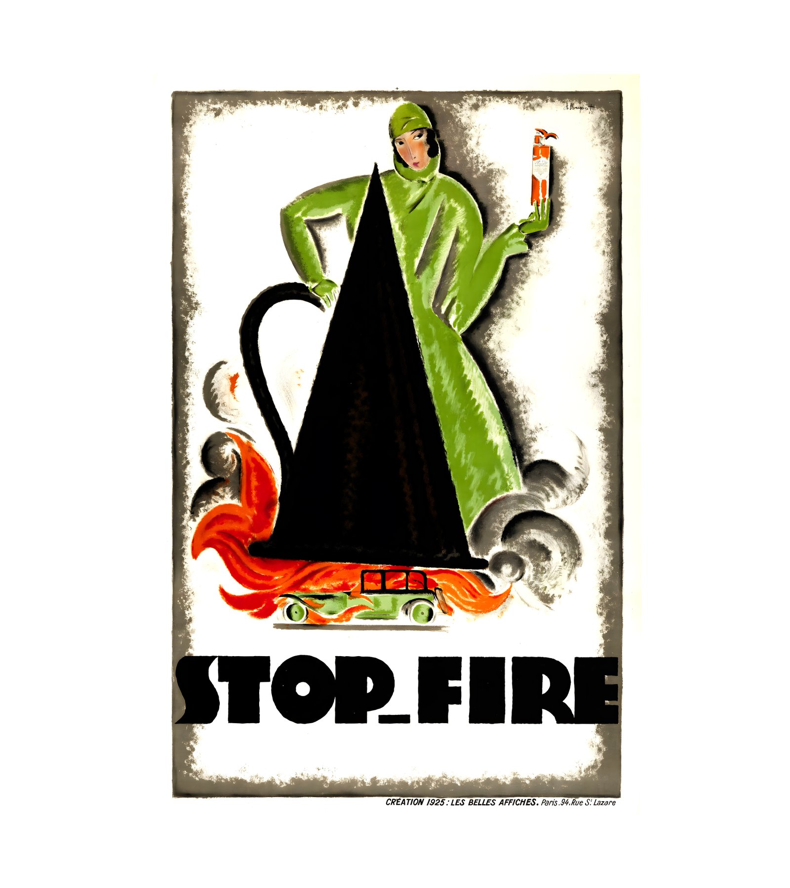 1925 Charles Loupot - Stop-Fire 