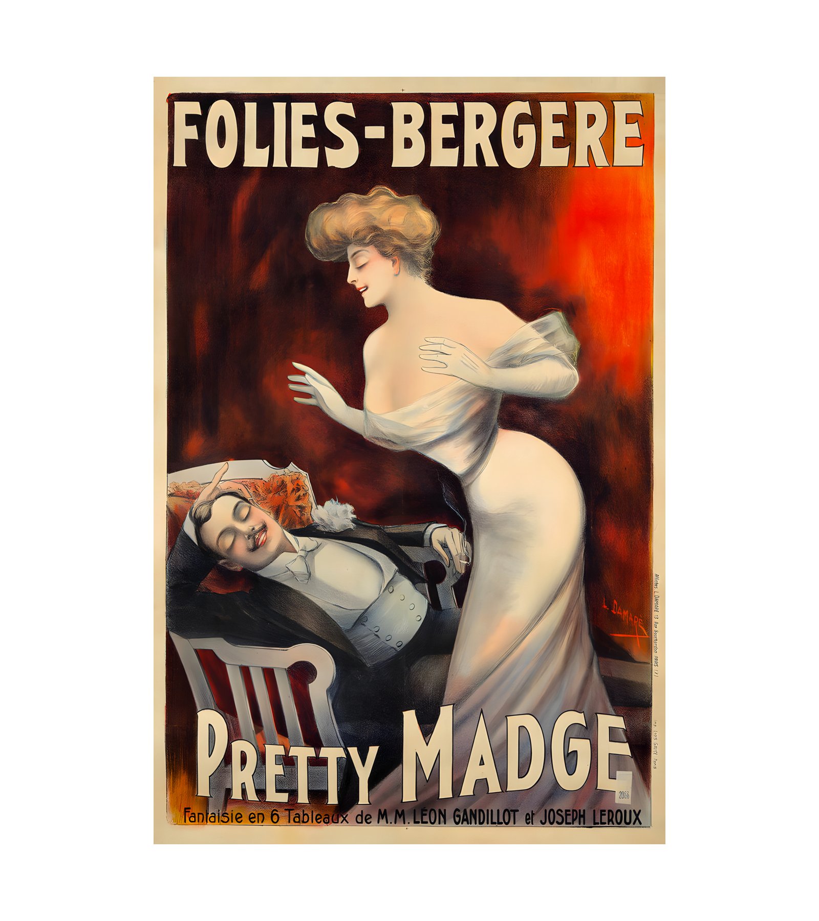 1927 L. DAMARE - Folies Bergere - Pretty Madge - Imp. Louis Galice, Paris.jpg 