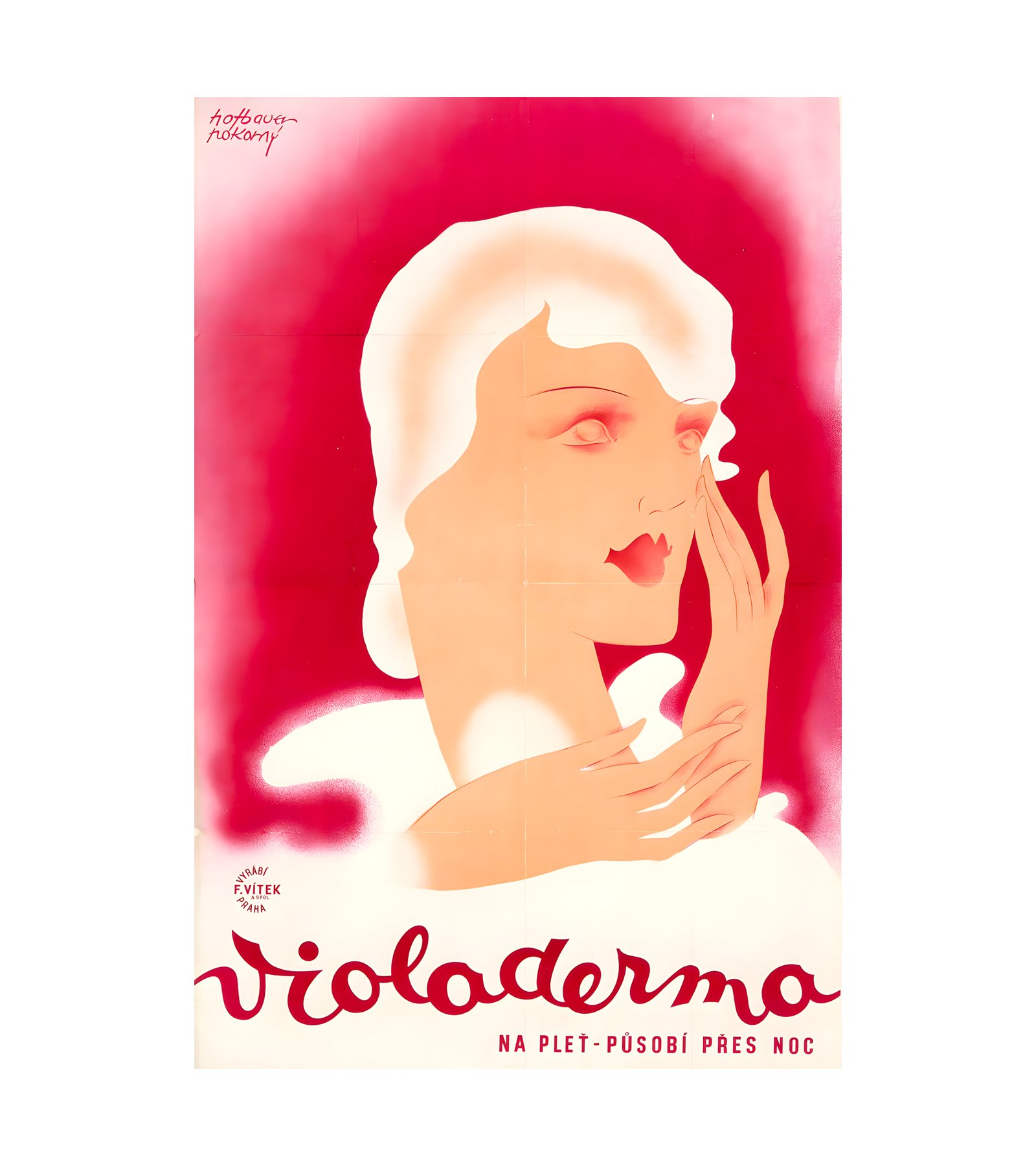 1930 Violaderma A. Haase, Prague 