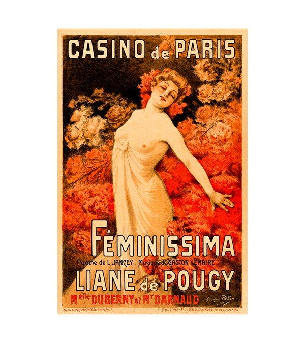 1904 Casino de Paris- Feminissima Liane de Pougy