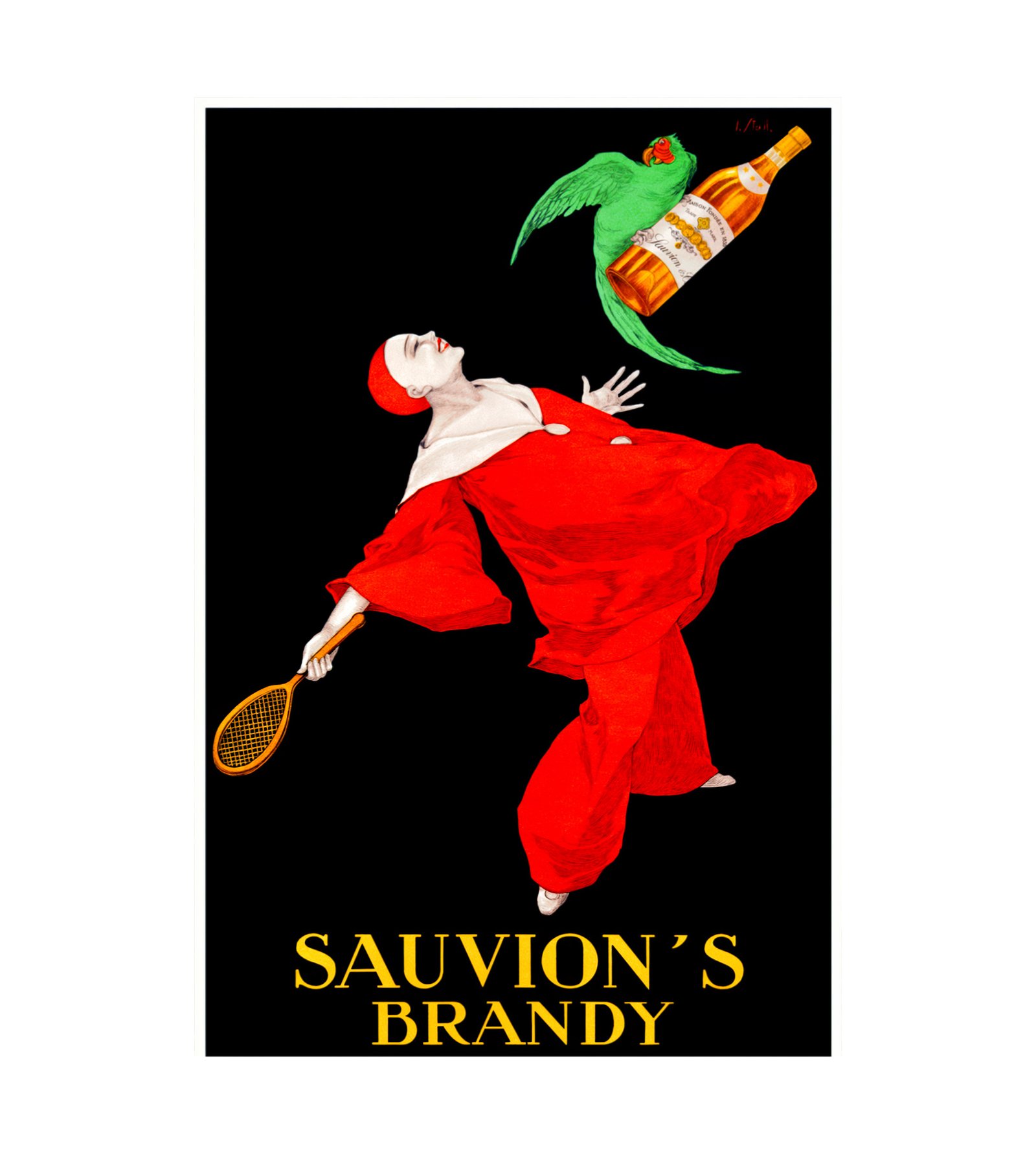 1925 Sauvion's Brandy - Joseph Stall 