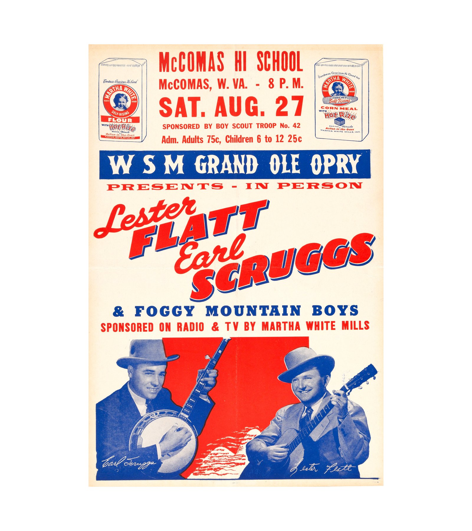 1955 Flatt & Scruggs West Virginia High School 