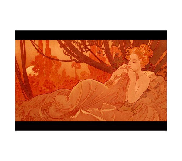 1899 ALPHONSE MUCHA Dusk