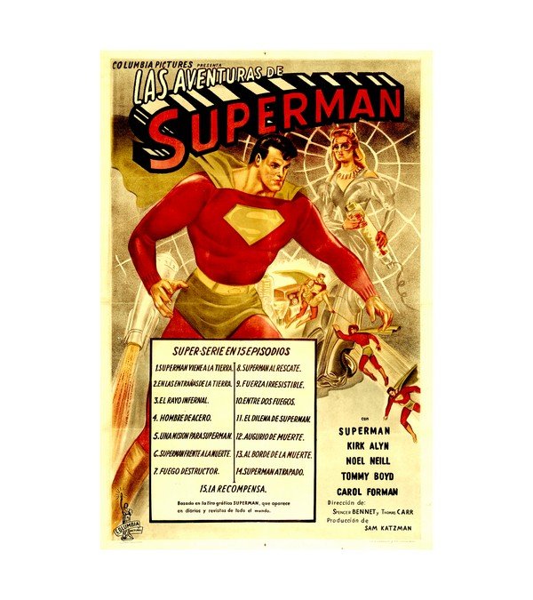 1948 Superman (Columbia) (Rare) Argentinean 