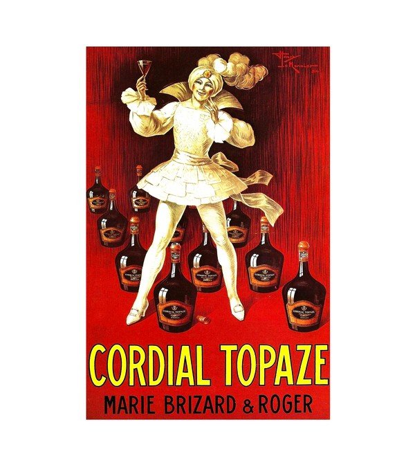 1924 Marie Brizard & Roget Topaze 