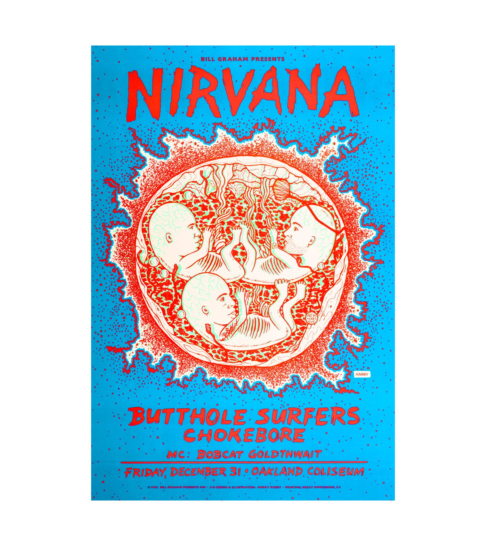 1993 Nirvana - In Utero Oakland, CA 