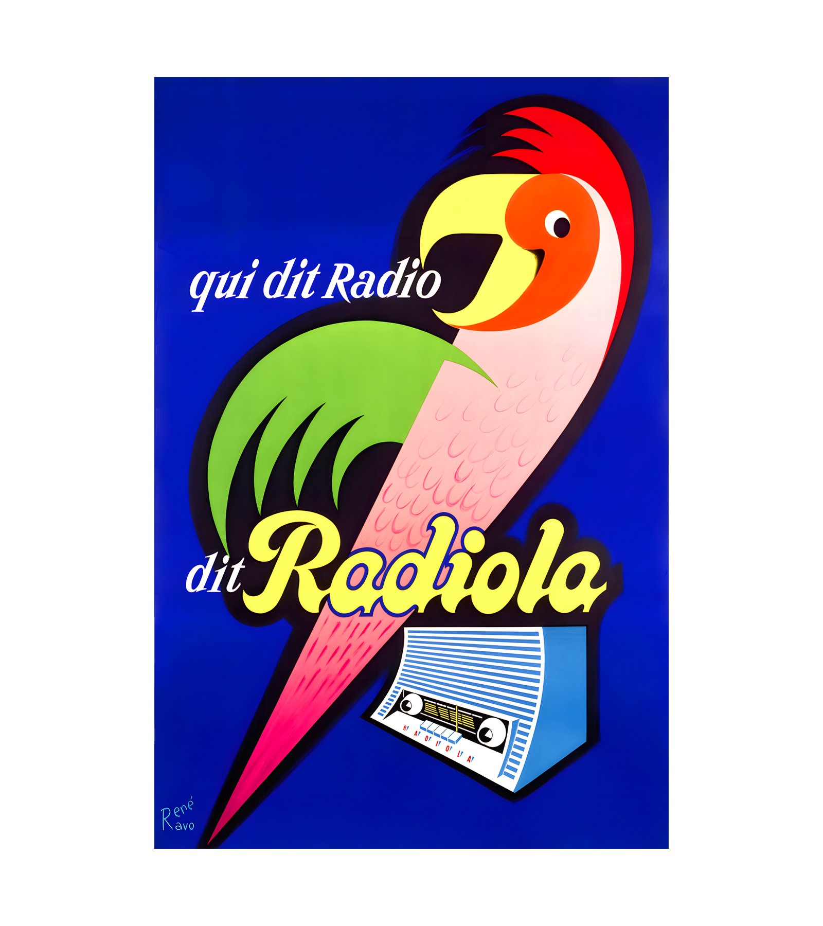 1950 Radiola quit dit Radio by Ravo 