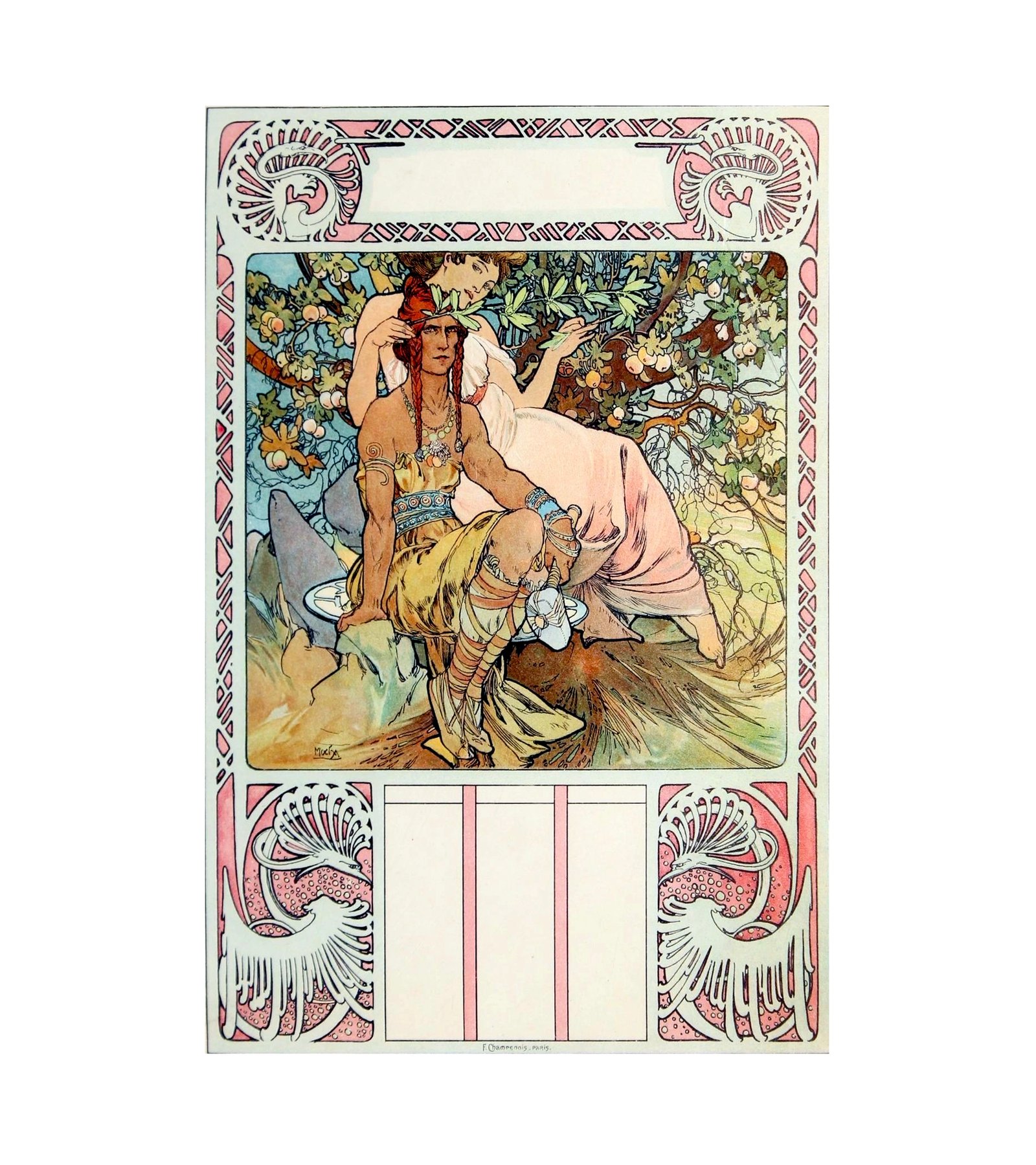 1898 Manhood Alphonse Mucha