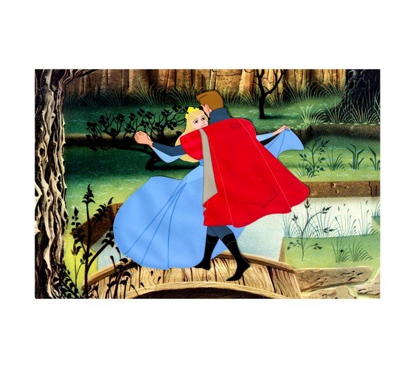 1959 Sleeping Beauty Princess Aurora and Prince Phillip - Walt Disney) 