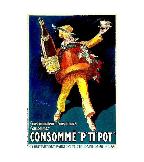 1925 Consomme P TI Pot 