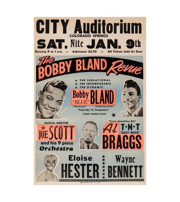  1965 Bobby 'Blue' Bland Revue Colorado Springs, CO 