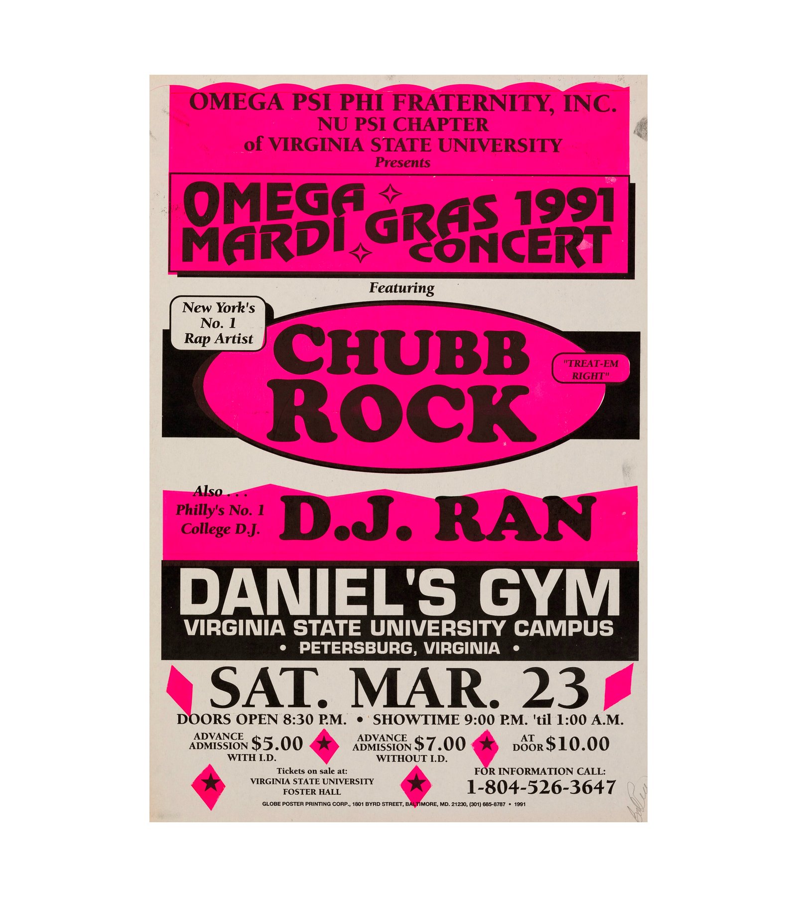 1991 Chubb Rock Petersburg, VA 
