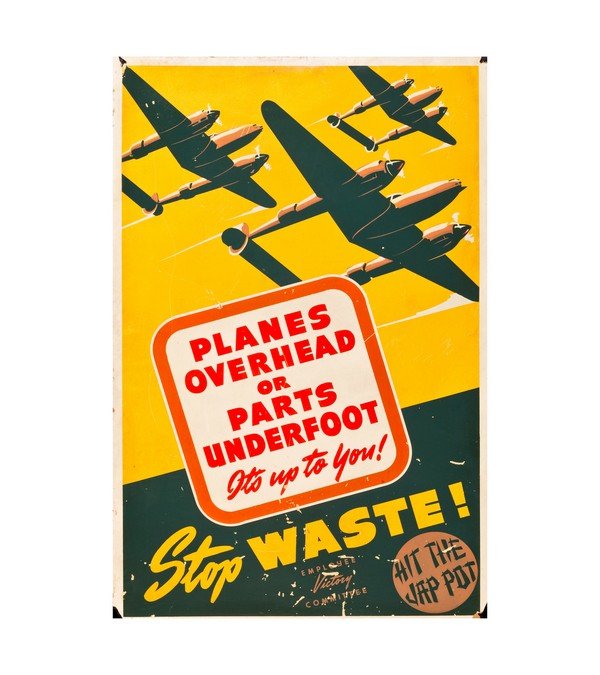 1942 World War II Propaganda (Lockheed) 