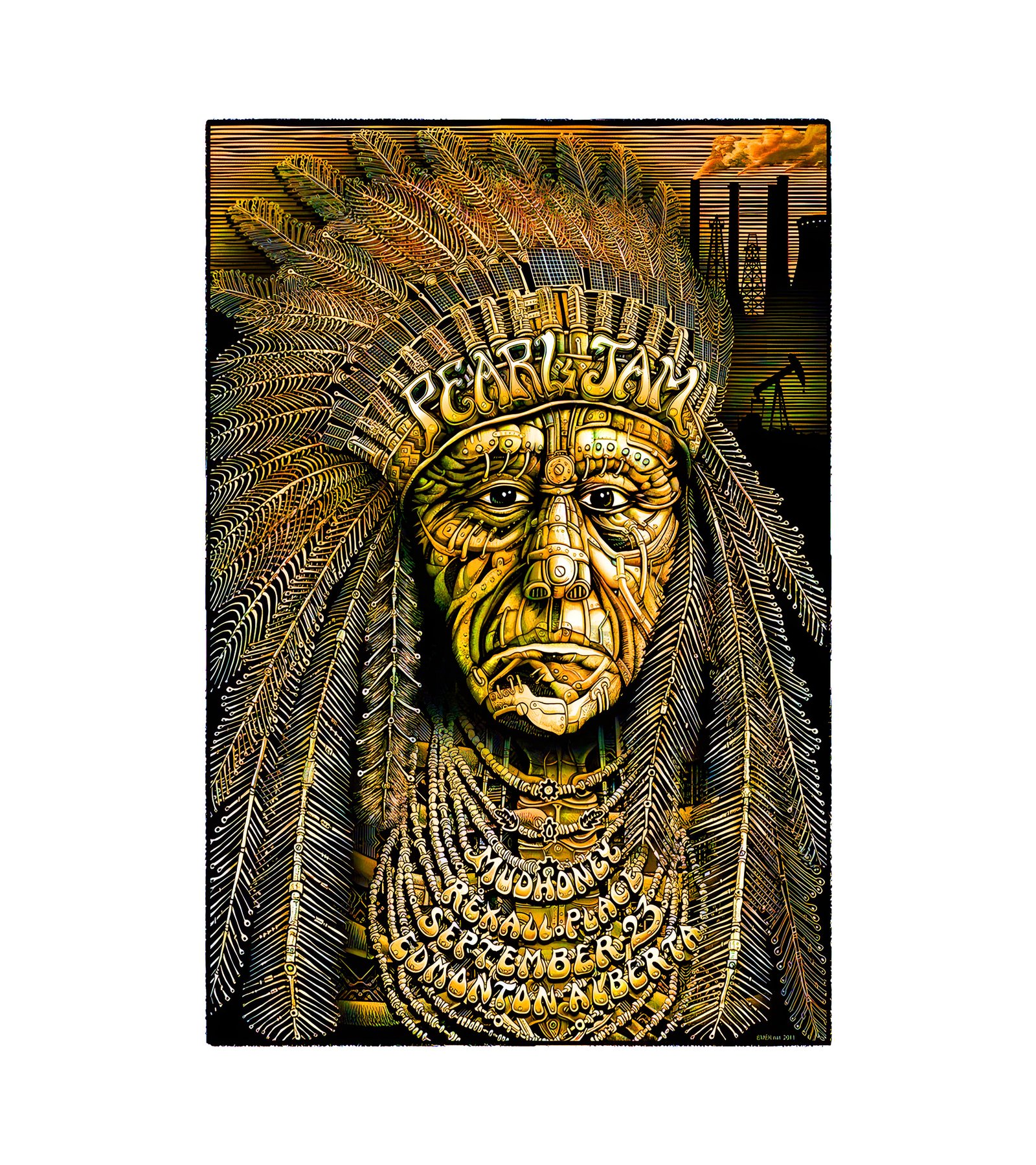 2011 Pearl Jam, Mud Honey Alberta 