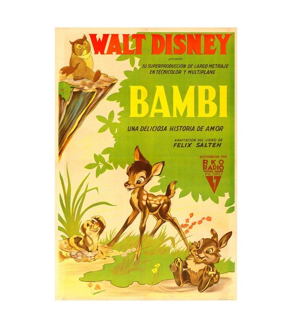 1948 Bambi (RKO) Italian 