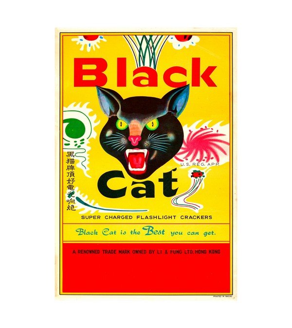 1952 Black Cat Fireworks (China) 