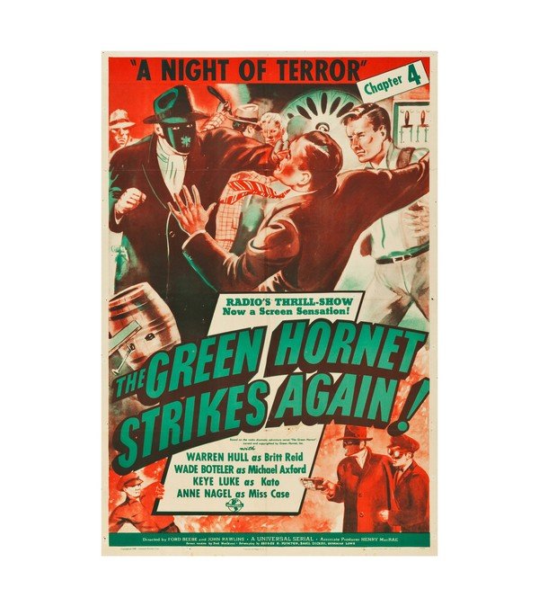 1941 The Green Hornet Strikes Again (Universal) 