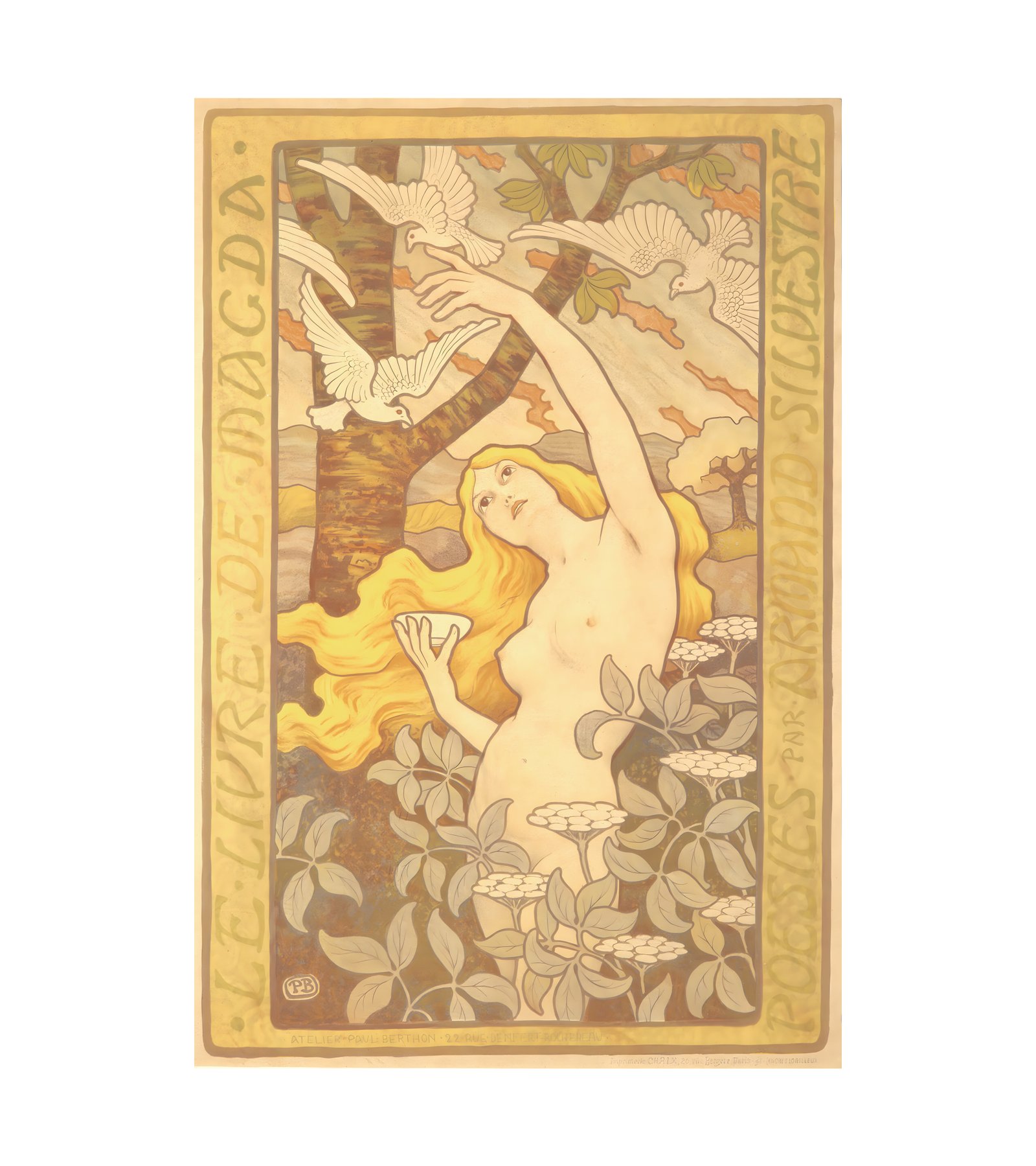 1898 PAUL BERTHON - Le Livre de Magda - Imp. Chaix, Paris 