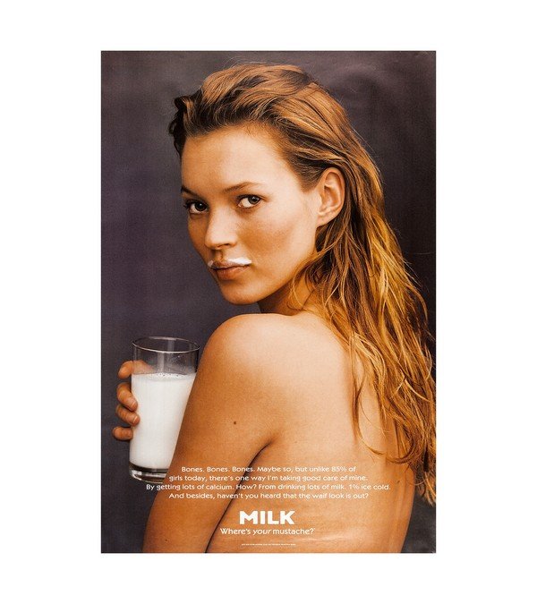 1990 Got Milk Kate Moss 