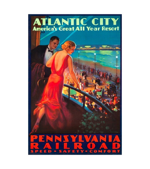 1933 Atlantic City Pennsylvania Railroad 