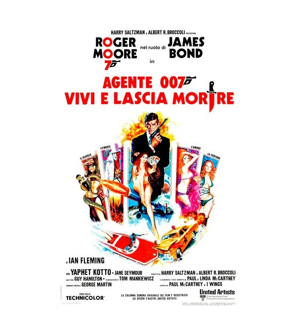 1973 Live and Let Die - Swedish (United Artists) 