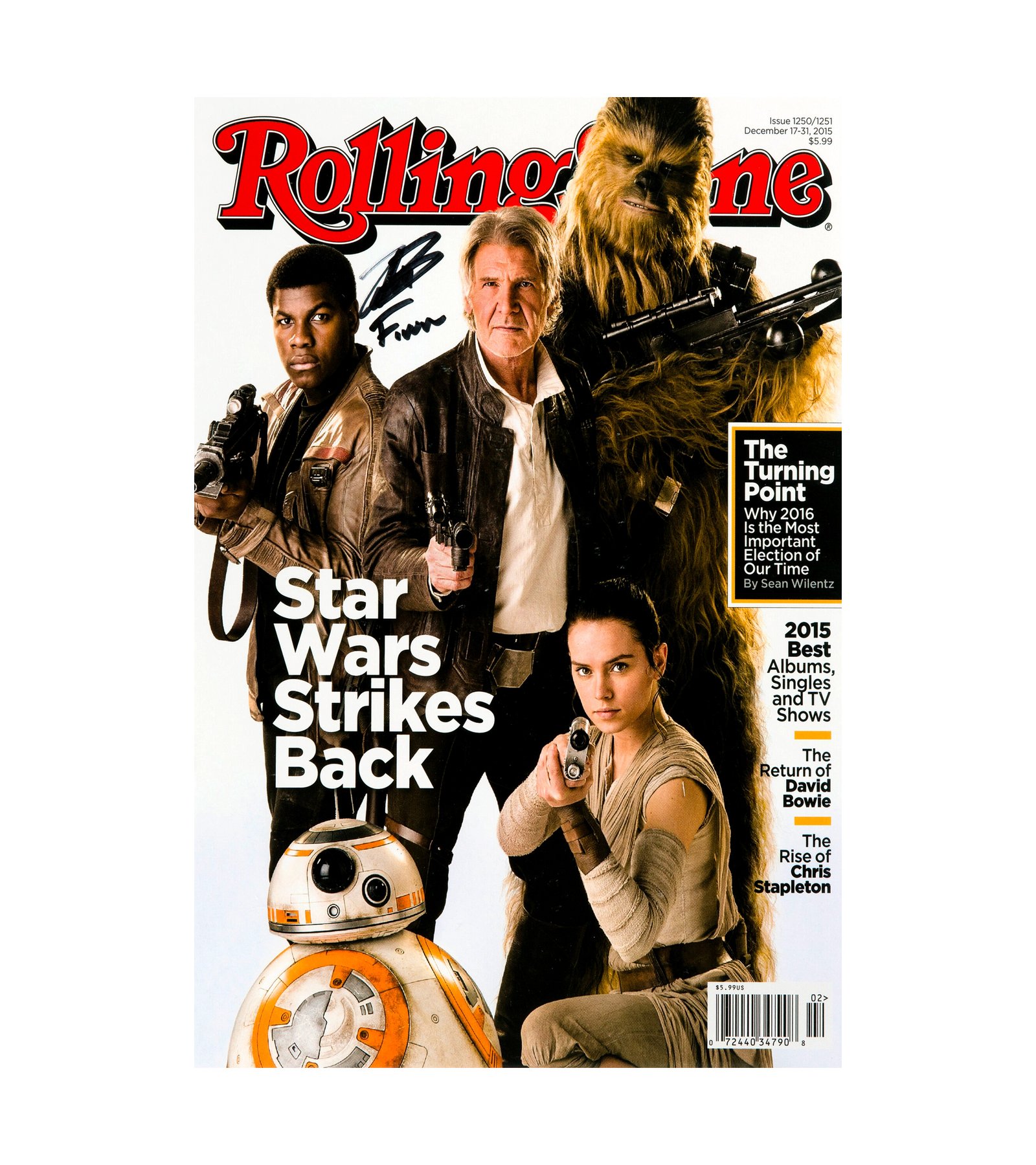 2015 Rolling Stone Star Wars John Boyega 