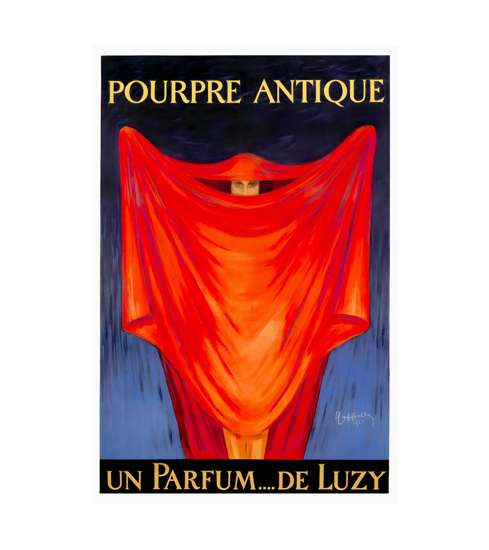 1921 LEONETTO CAPPIELLO - Pourpre Antique - Imp. Devambez, Paris 