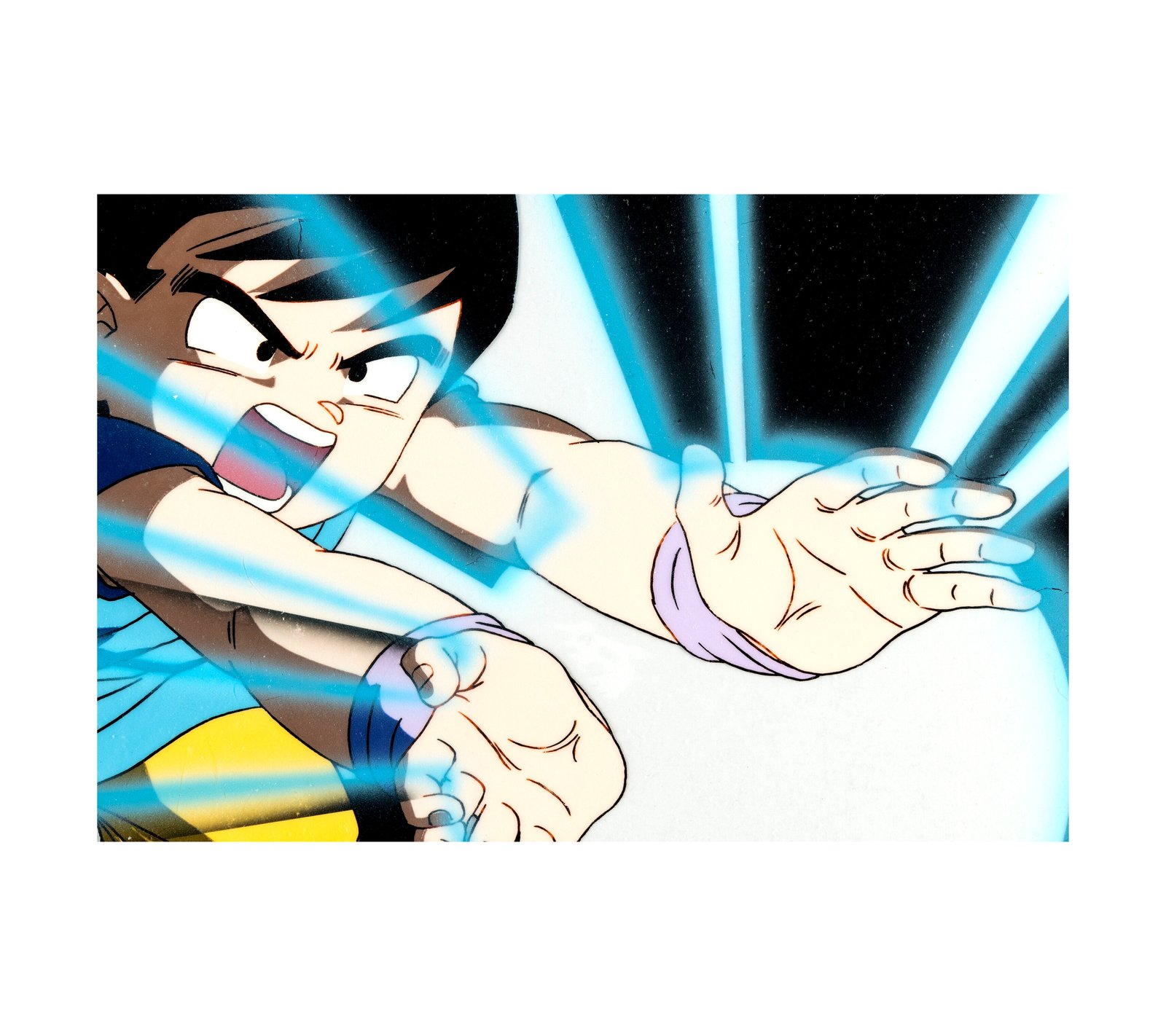 Dragon Ball GT Goku A11 Production Cel with Matching Douga (Toei Animation, 1996) 