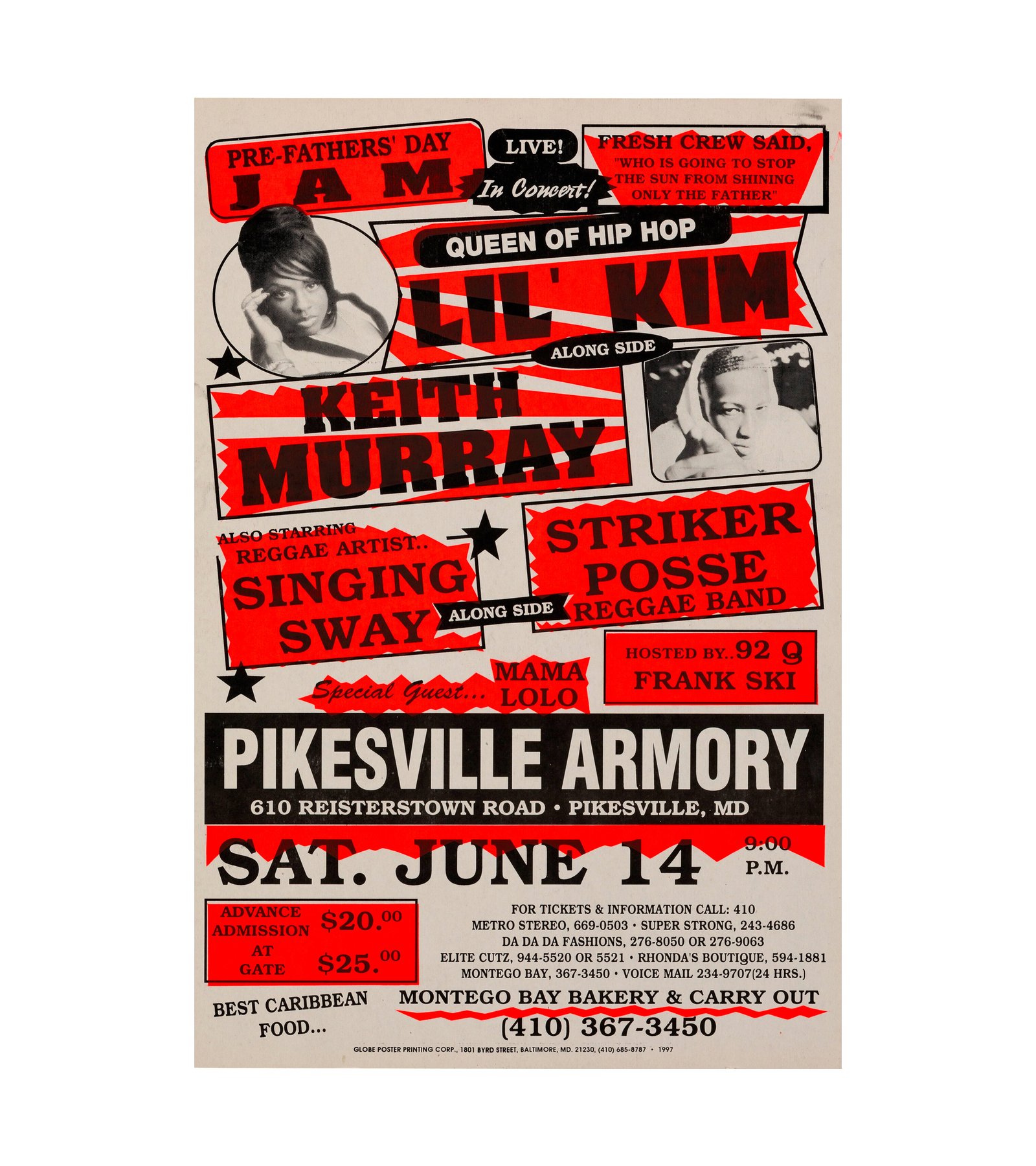 1997 Lil' Kim, Keith Murray Pikesville, MD 