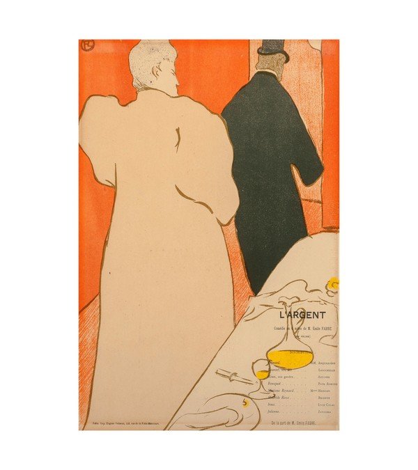 1895 Henri de Toulouse-Lautrec L'Argent 
