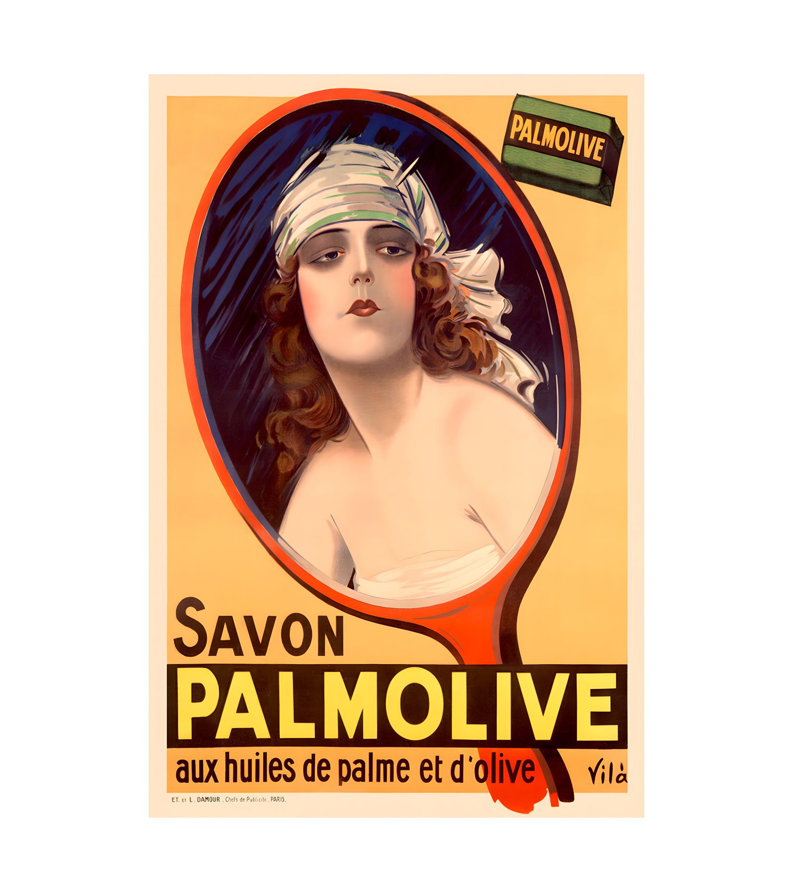 1925 Savon Palmolive by Vila 