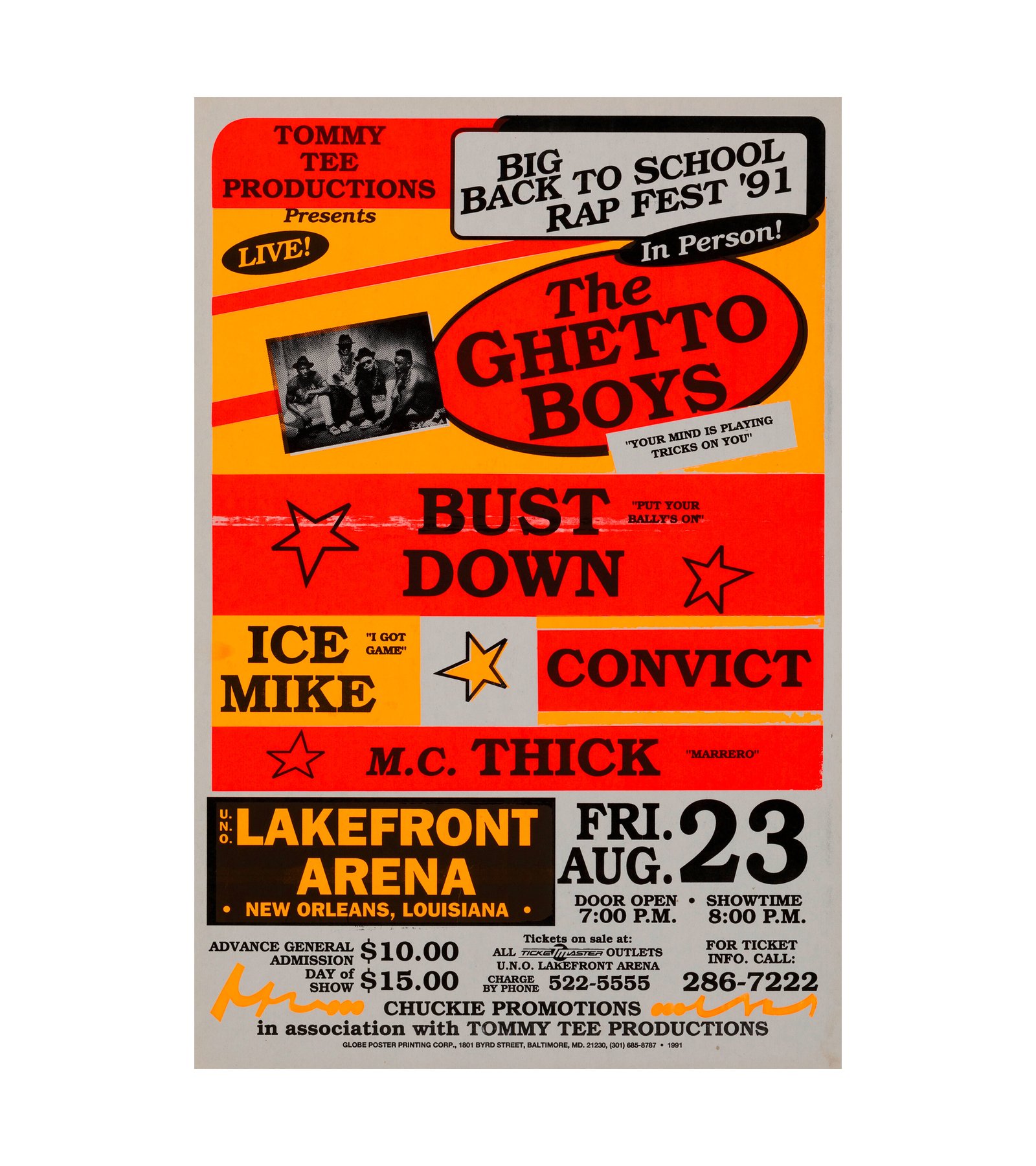 1991 The Geto Boys, Ice Mike New Orleans, LA 