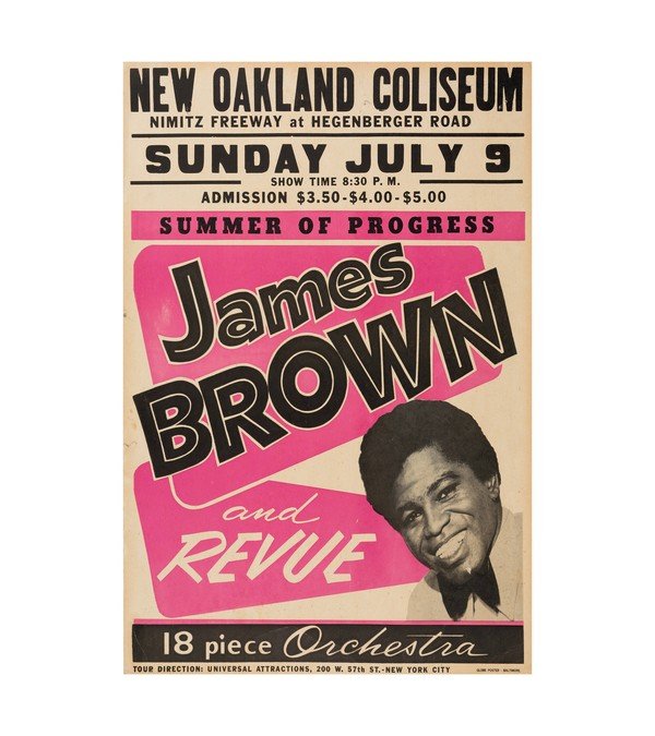 1967 James Brown Oakland, CA