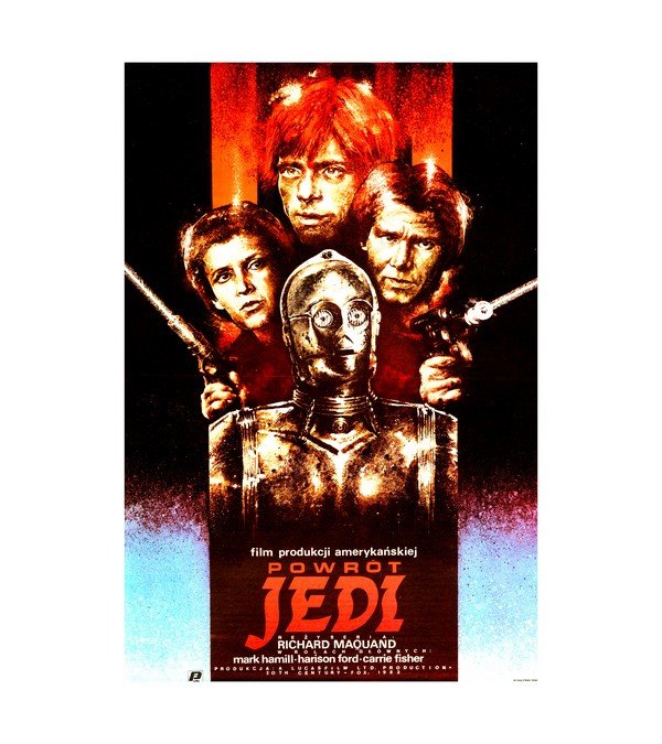 1984 Star Wars Return of the Jedi (Polfilm) Polish 