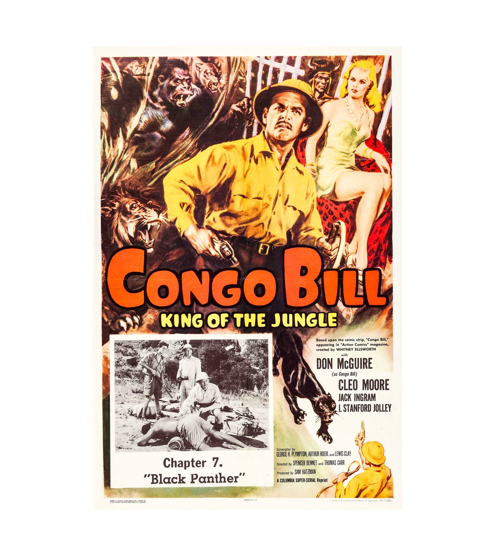 1957 Congo Bill (Columbia) Chapter 7Black Panther 