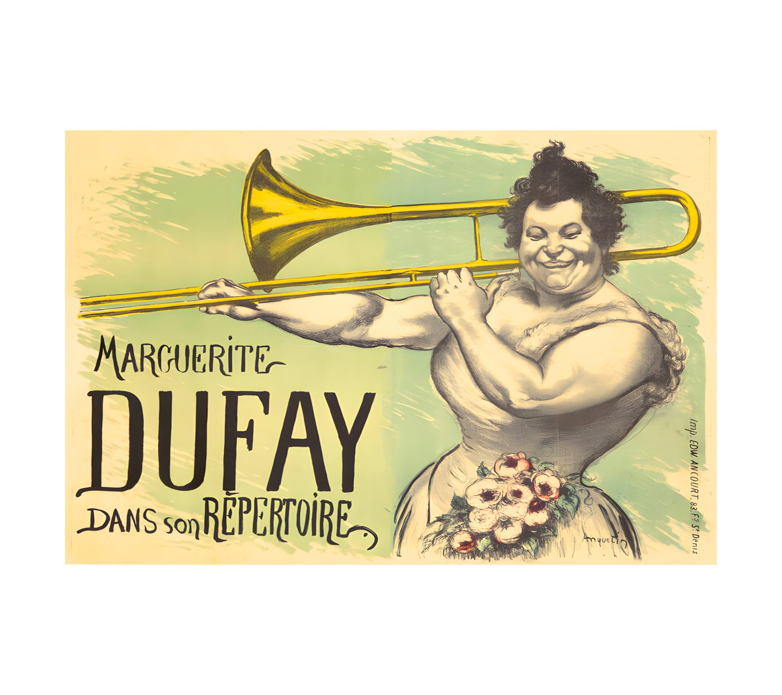 1894 LOUIS ANQUETIN - Marguerite Dufay - Imp. Edw. Ancourt, Paris 