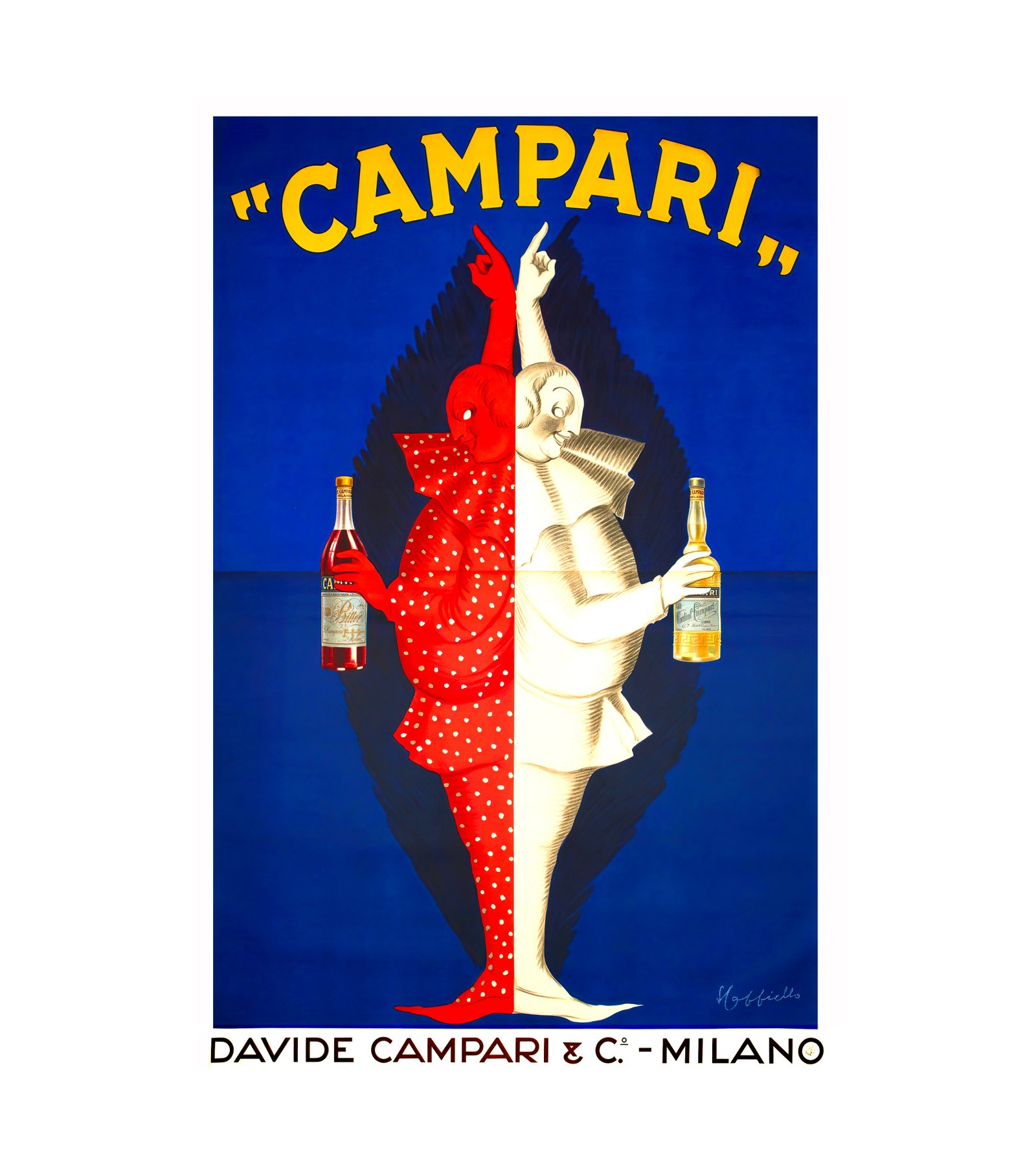 1921 Campari Leonetto Cappiello (Italian, 1875-1942) 
