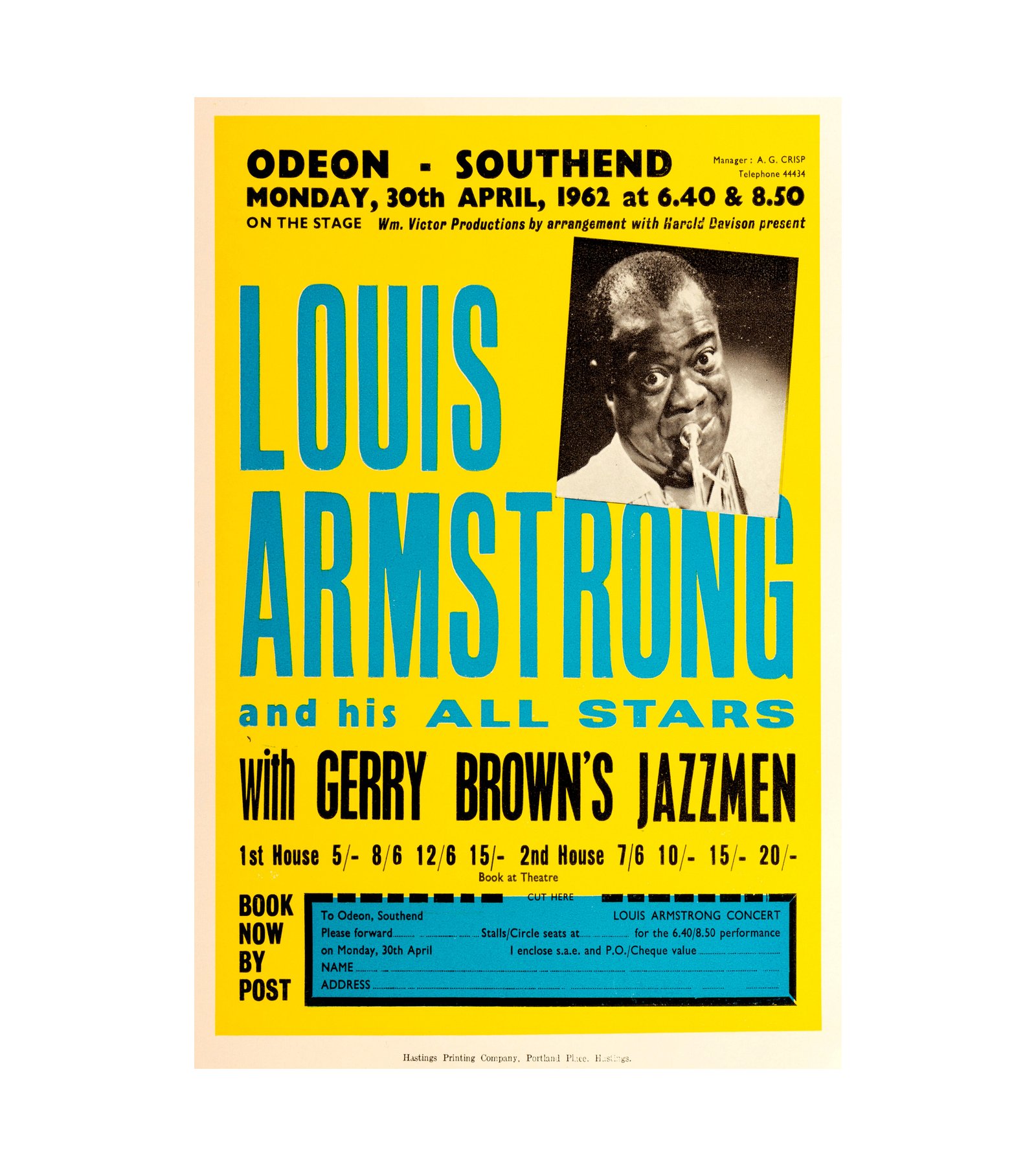1962 Louis Armstrong & His All-Stars U.K. 