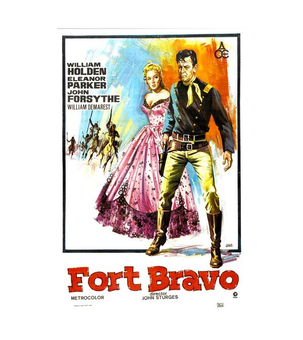 1974 Escape from Fort Bravo (MGM) Spanish 