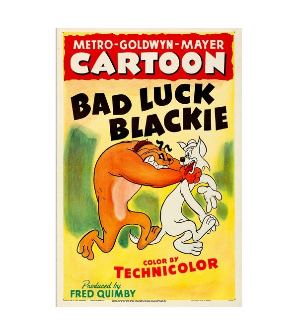 1949 Bad Luck Blackie (MGM) 