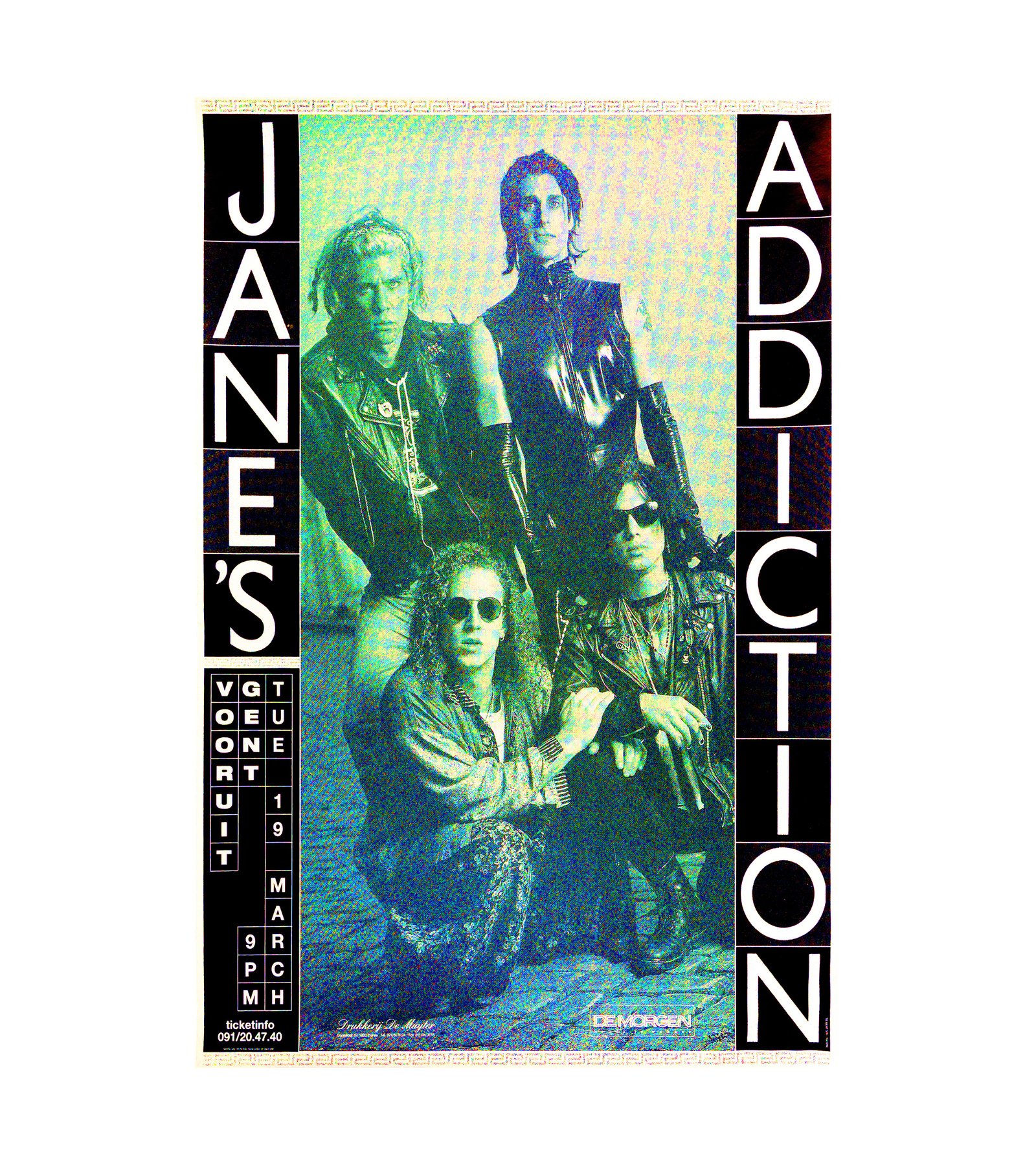1991 Jane's Addiction Belgium (Rare) 