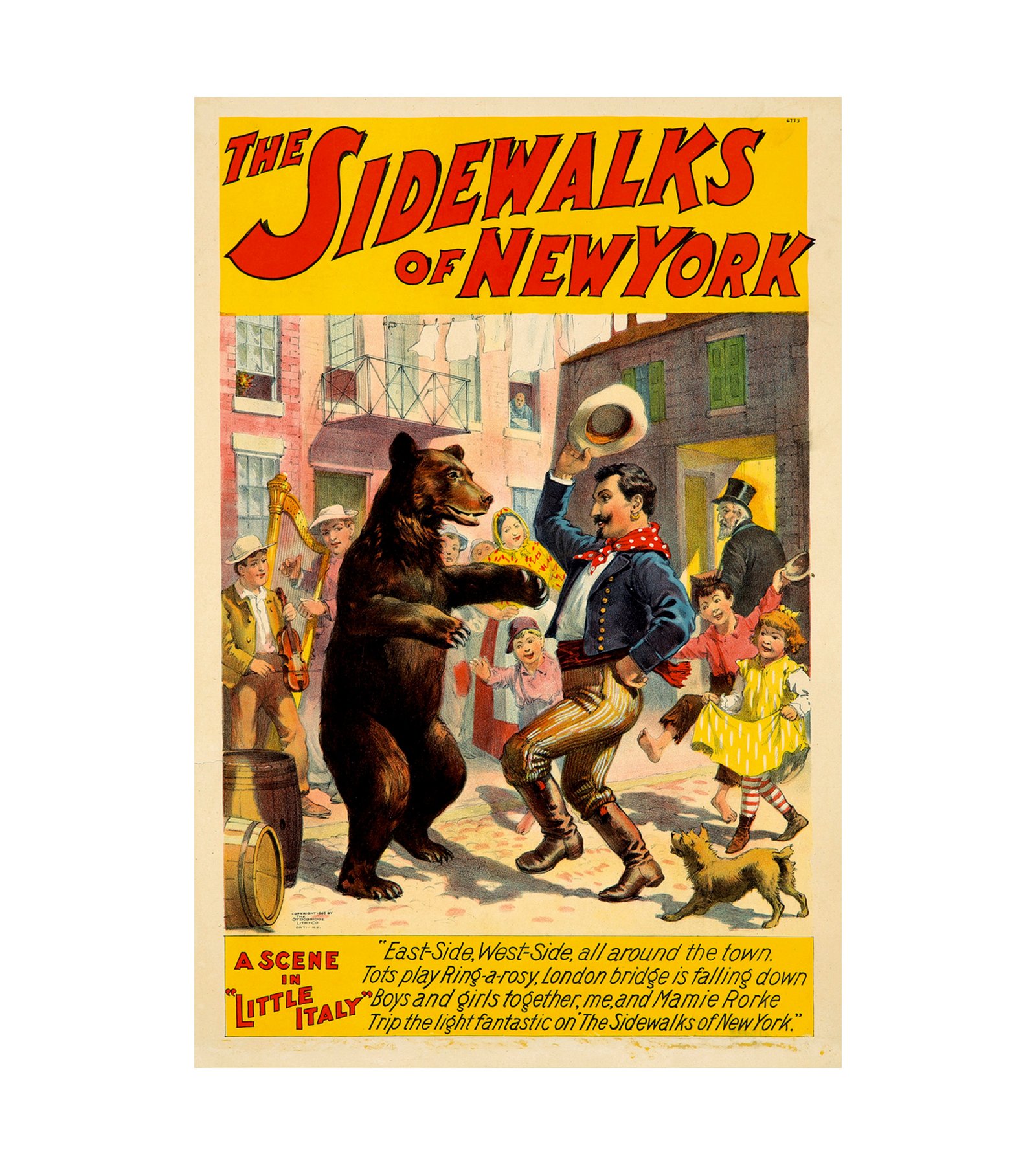 1895 NY Dancing Bear