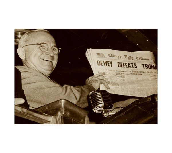1948 Harry Truman - Dewey Defeats Truman 