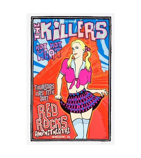 2007 The Killers at the Red Rocks Amphitheater  