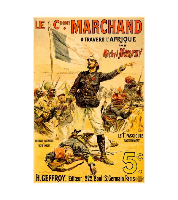 1900 Le Commandant Marchand a Travers l'Afrique French