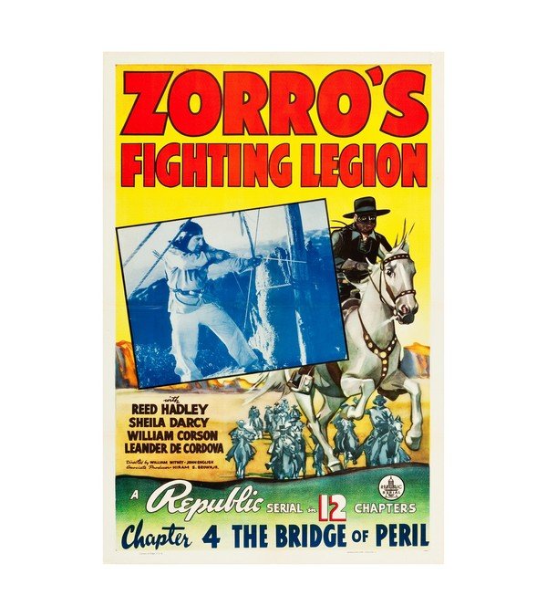 1939 Zorro's Fighting Legion (Republic) 