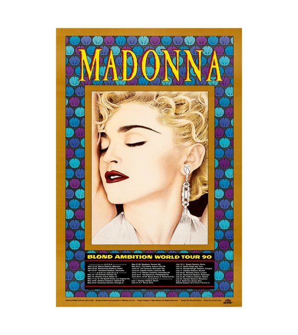 1990 MADONNA BLONDE AMBITION  