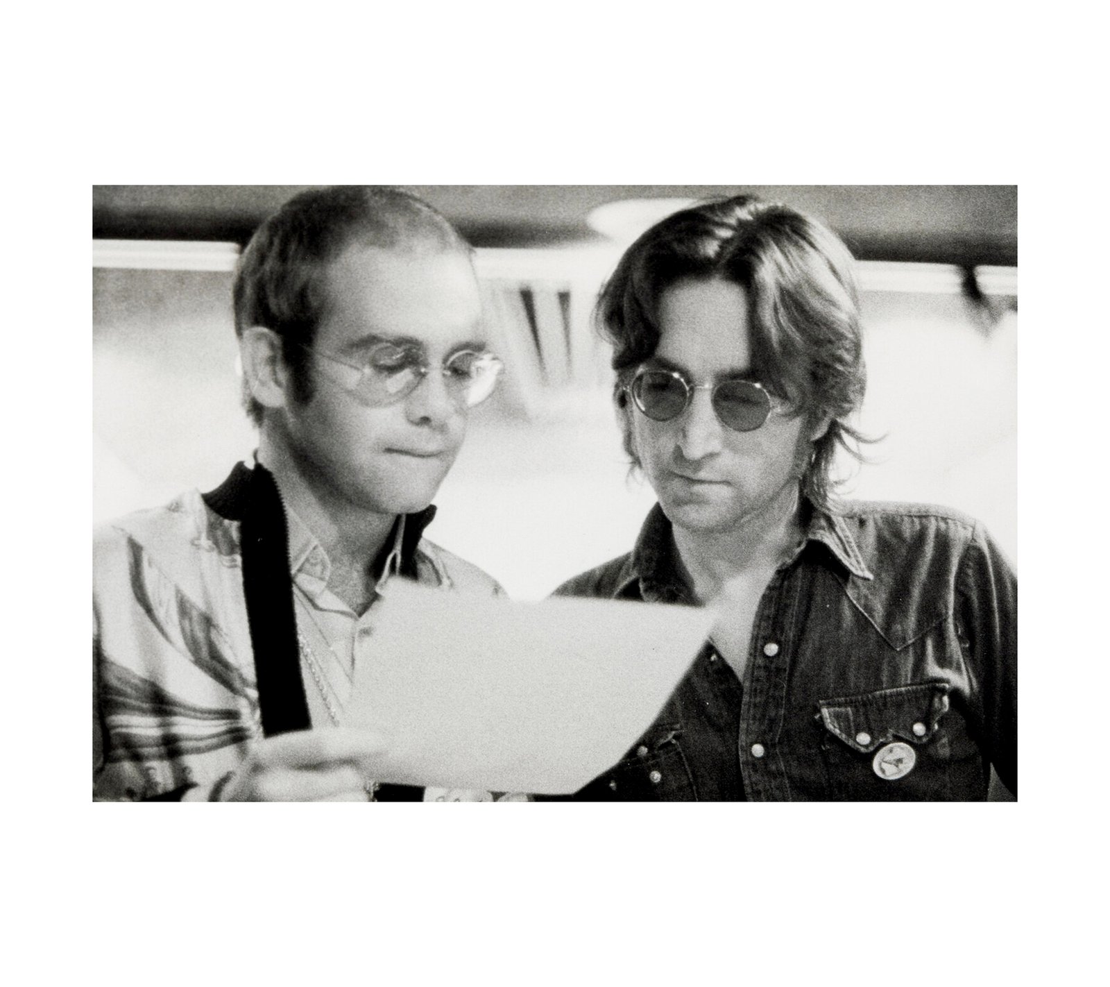 John Lennon and Elton John Whatever Gets You Thru The Night 