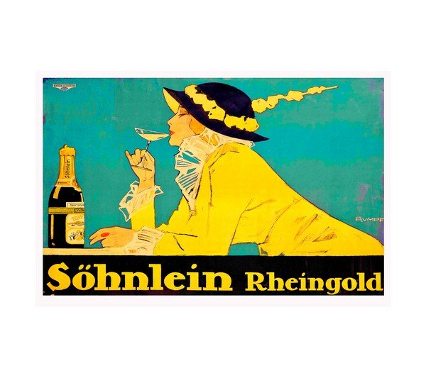 1914 Sohnlein Rheingold Champagne Germany