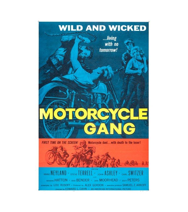 1957 Motorcycle Gang (American International) 